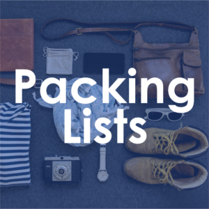 Birthright Israel Packing Lists Thumbnail